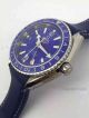 Replica Swiss Omega Seamaster Gmt Watch Blue Dial Black Leather  (5)_th.jpg